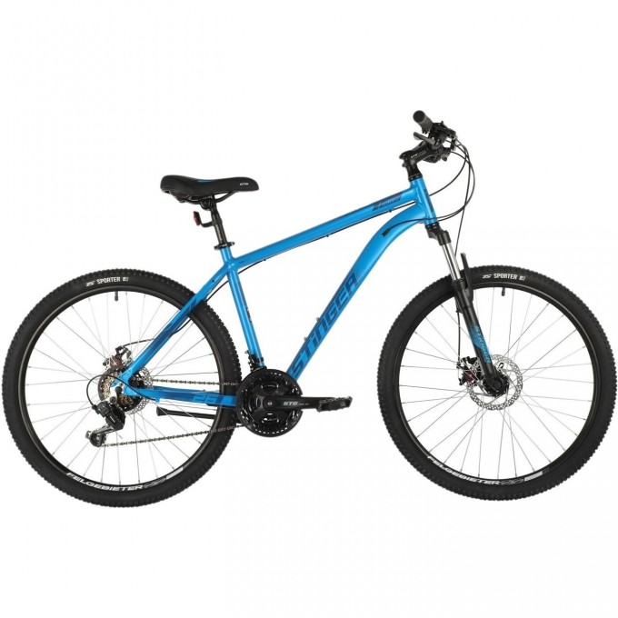 Горный велосипед STINGER LAGUNA EVO SE 27.5" зеленый с рамой 17" 27AHD.LAGUEVO.17GN22