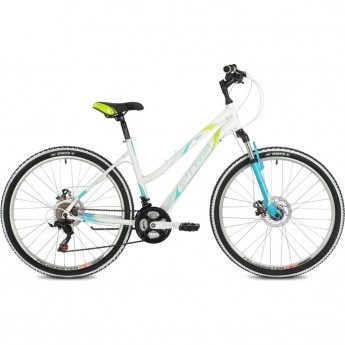 Горный велосипед STINGER LATINA D 26" белый с рамой 19" 26SHD.LATINAD.19WH2 Горный велосипед STINGER LATINA D 26" белый с рамой 19" 26SHD.LATINAD.19WH2