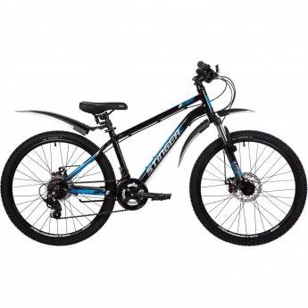 Подростковый велосипед STINGER ELEMENT EVO 24" чёрный с рамой 12" 24AHD.ELEMEVO.12BK2 Подростковый велосипед STINGER ELEMENT EVO 24" чёрный с рамой 12" 24AHD.ELEMEVO.12BK2